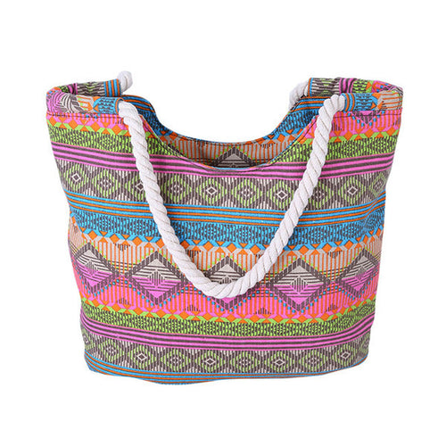 Bohemia Canvas Printing Lady Bag Shoulder Hbags Women's Vintage Messenger Bags Bolsa Feminina Bolsos Tote ILML