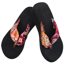 Bohemia Women Flip Flops Platform Wedges Women Sals woman Flip Slippers Beach Platform Slippers Shoes ILML