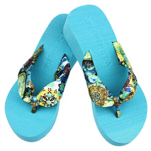 Bohemia Women Flip Flops Platform Wedges Women Sals woman Flip Slippers Beach Platform Slippers Shoes ILML