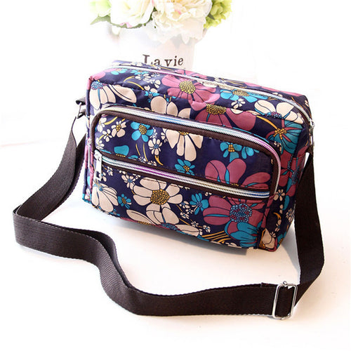 Bohemia women bag Square nylon hbag Crossbody messenger Shoulder Bag Mini ladies women's hbags clutch Travel Bags ILML