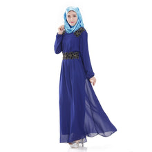 Boho Women Long Sleeve Maxi Dress Abaya Islamic Muslim Dresses PY3 ILML