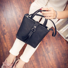 Bolsas Feminina Women Bag Tassel Leather Hbag crossbody Shoulder Bags Tote Purse Messenger Satchel Bag Cross ILML