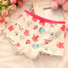 Boy Girls Kids Cotton Cartoon Flower Pajama Underwear Underpant Boxers Short Pants ILML