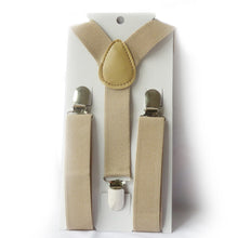 Boys Girls Kid Children Clip on Y Back Elastic Suspenders Slim Adjustable Braces Tirantes ILML