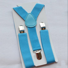 Boys Girls Kid Children Clip on Y Back Elastic Suspenders Slim Adjustable Braces Tirantes ILML