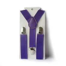 Boys Girls Kid Children Clip on Y Back Elastic Suspenders Slim Adjustable Braces Tirantes ILML