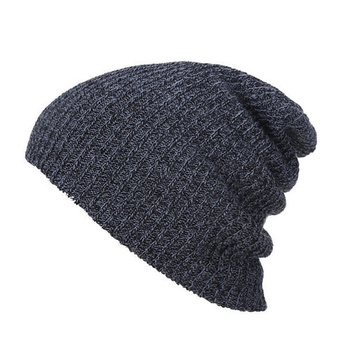 Knitted Cap Casual Beanies Hip-hop Skullies beanie Hat Gorro Warm Soft Caps for Women Men ILML