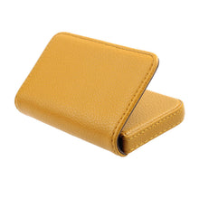 Exquisite Magnetic Attractive PU Leather Card Case Business Card Case Box Holder ILML