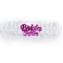 Bride To Be White Lace Garter Hen Night Party Bachelorette Bridal Shower Y1 ILML