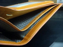 Brown Billfold Coffee Leather Wallet Credit Card Men Purse Clutch Bifold ILML