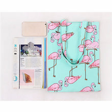 Casual Hbag Women Bag Flamingos Printing Shoulder Messenger Bag Shopping Travel Bags women's hbags ladies bolsa  ILML