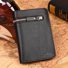 Casual MIni Men Leather Card Cash Receipt Holder Organizer Wallet Purse Cards Holder ILML