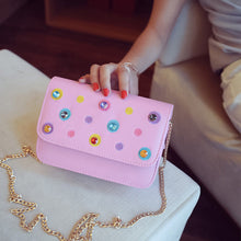 Casual Women Bags Chain Leather Messenger Bag Hbag Purse Sling Crossbody Shoulder ladies bolsa feminina Clutch Bag ILML