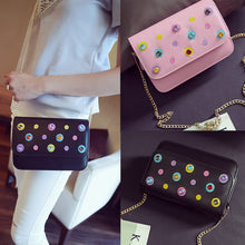 Casual Women Bags Chain Leather Messenger Bag Hbag Purse Sling Crossbody Shoulder ladies bolsa feminina Clutch Bag ILML