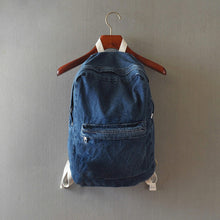 Casual Retro Women backpack Denim Travel Backpack Bags School Backpacks for teenage girls Rucksack Mochila Mujeres ILML