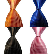 Casual Slim Men Ties Small Plaid Skinny Neck Party Wedding Tie Silk Necktie ILML