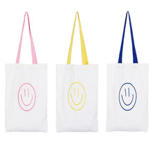 Casual Smile expression Women Bag Canvas Cloth women's hbags Shoulder Bag for girls messenger bags Clutch bolsa ILML