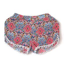 Casual Sexy Shorts Women Girl Polka Dot High Waist Tassel Loose Short Lady Beach Feminino Femme Board Shorts ILML