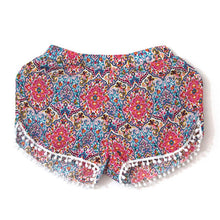Casual Sexy Shorts Women Girl Polka Dot High Waist Tassel Loose Short Lady Beach Feminino Femme Board Shorts ILML