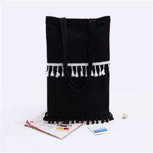 Casual Tassel Women Messenger Bags Canvas Trendy Shoulder Bags Crossbody Hbag Women's Bolsas  ILML