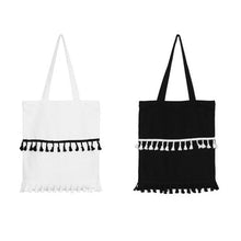 Casual Tassel Women Messenger Bags Canvas Trendy Shoulder Bags Crossbody Hbag Women's Bolsas  ILML