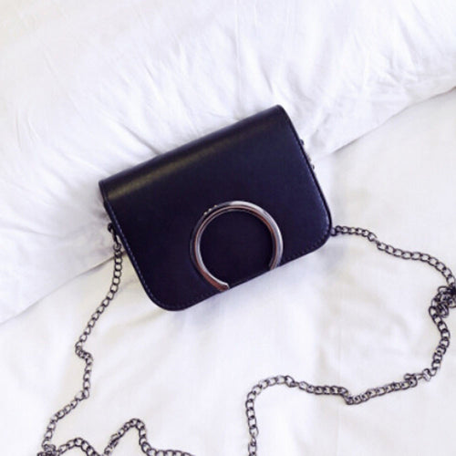 Casual Women Bags Popular Small Women Messenger Bags Leather Chain Hbag Shoulder Bags bolsa feminina ILML