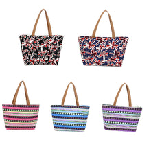 Casual Women Canvas Print Hbag Shoulder Bag ladies Clutch Tote Messenger bag Shopping bags bolsas ILML