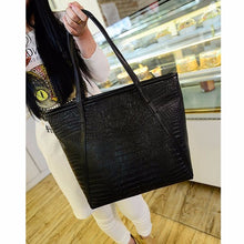 Casual Women Shoulder Bags Crocodile Leather Big Tote Hbag Large Capacity FamousWomen's Hbags Messenger Bags ILML