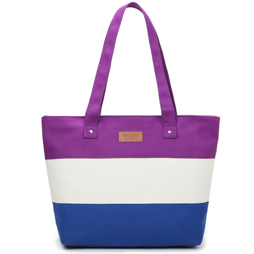 Casual Women Tote Striped Hbags Shoulder Messenger Bags Totes ladies big Hbag women famousdesigner shopping bag ILML