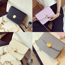 Casual small Women Bags Chain Leather Messenger Bag Hbag Purse Sling Crossbody Shoulder ladies bolsa feminina Clutch Bag ILML