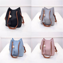 Casual women bag Crossbody hbags Tassel Leather messenger Shoulder bags famousHbag Tote Purse Shopping bag ILML