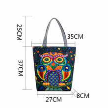 Casual women bag Owl Painting Canvas hbags Shoulder Shopping Bag Travel Bags Tote hbag women bags bolsas ILML