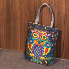 Casual women bag Owl Painting Canvas hbags Shoulder Shopping Bag Travel Bags Tote hbag women bags bolsas ILML