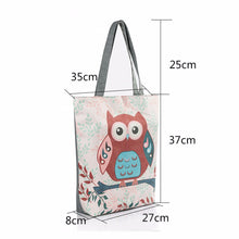 Casual women bag Owl Printed Cat hbags Shoulder Shopping Bag Travel Bags Canvas Tote hbag women bags bolsas ILML