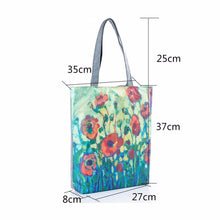 Casual women bag Painting Flowers Canvas hbags Shoulder Shopping Bag Travel Bags Tote hbag women bags bolsas ILML