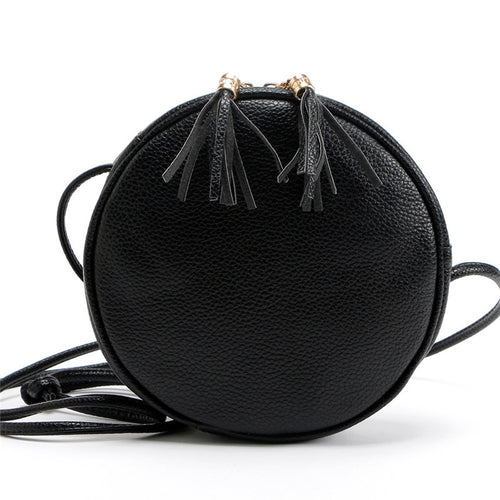 Casual women bag Round Crossbody hbags Leather messenger Shoulder bags famousHbag women bags designer Travel bag ILML