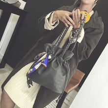 Casual women bag String Leather Hbags crossbody Shoulder Bag Ladies Purse mini women messenger bags bolsa feminina ILML