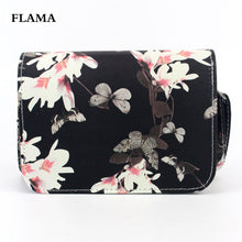 Charm Leather Women Messenger Bags Shell Shaped Crossbody multi-function Mini Bag With Flower Butterfly Printed Shoulder Bags ILML