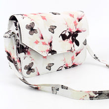 Charm Leather Women Messenger Bags Shell Shaped Crossbody multi-function Mini Bag With Flower Butterfly Printed Shoulder Bags ILML