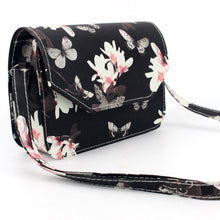 Charm Leather Women Messenger Bags Shell Shaped Crossbody multi-function Mini Bag With Flower Butterfly Printed Shoulder Bags ILML