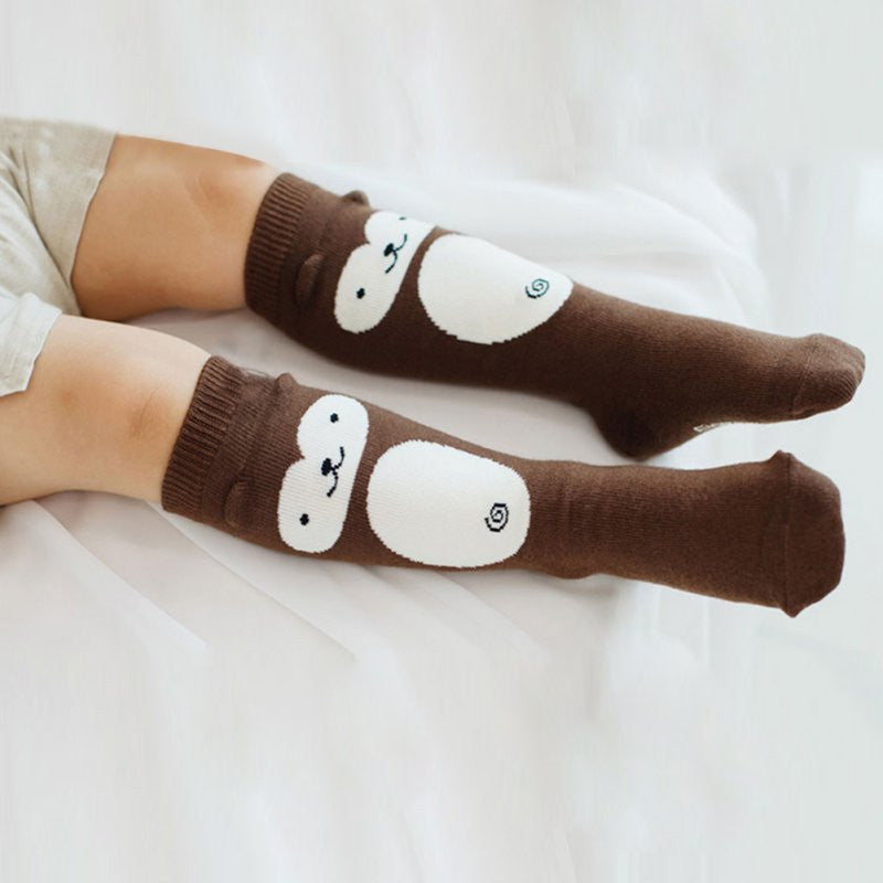 Child Baby Toddler Kids Girls Princess Cute Animal Cotton Lace Soft Non-slip Leg Warmers Boot Cuffs Socks 0-4Years ILML