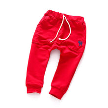 Child Kids Baby Boys Girls Unisex Harem Pants Trousers Elastic Waist Casual Cotton Long Pants for 2-7Years Children ILML