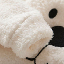 Children Baby Boys Girls Warm Sweater Clothing Lovely Bear Furry White Thick Pullover Coat ILML