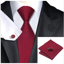 Classic Tie Sets Jacquard Woven Silk Men's Tie Necktie Multi-Colors P16 ILML