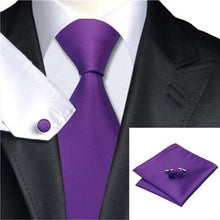 Classic Tie Sets Jacquard Woven Silk Men's Tie Necktie Multi-Colors P16 ILML