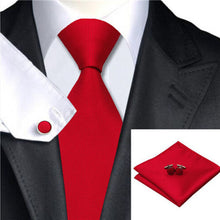 Classic Tie Sets Jacquard Woven Silk Men's Tie Necktie Multi-Colors P16 ILML
