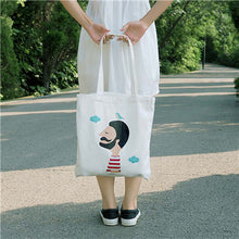 Creative printing Shoulder BagsFamousWomen Messenger Bags Canvas Hbag Shopping Travel Bag School Bag Totes ILML