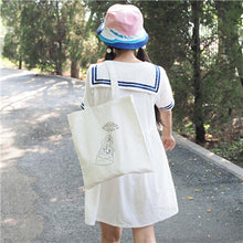 Creative printing Shoulder BagsFamousWomen Messenger Bags Canvas Hbag Shopping Travel Bag School Bag Totes ILML