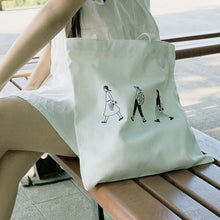 Creative printing Shoulder BagsFamousWomen Messenger Bags Canvas Hbag Shopping Travel Bag School Bag Totes ILML