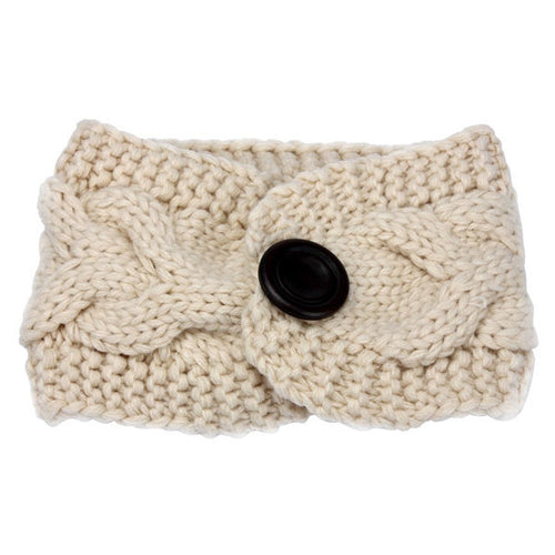 Crochet Knitted Headb Flower Girls Head Wraps Knit Women Ear Warmer Headwrap Headb Headwear for Hair Accessories ILML